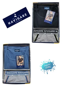 Completo intimo uomo t-shirt + slip in cotone elasticizzato NAVIGARE - Bild 1 von 6