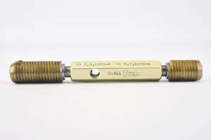 DoAll Go No Go calibro filettatura 3/4 - 10 UNC - 3A GO PD .6850-W HI PD .6806-W V02 - Foto 1 di 6