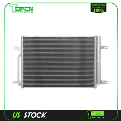 Aluminum AC Condenser Fits 15-19 Volkswagen Beetle 2016-2018 Volkswagen Jetta Foto 1 de 4