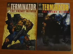 Dark Horse Comics: The Terminator 'The Enemy Within' #1 - #4 Mini-Set 1991 - Picture 1 of 2
