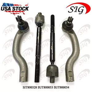 Kit de 4 piezas de extremos de barra de amarre de dirección delantera interior y exterior Toyota RAV4 2006-2018 - Imagen 1 de 4