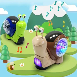 LED Light Up Interactive Musical Toys for Baby Crawling Moving Toddler Toys - Picture 1 of 15