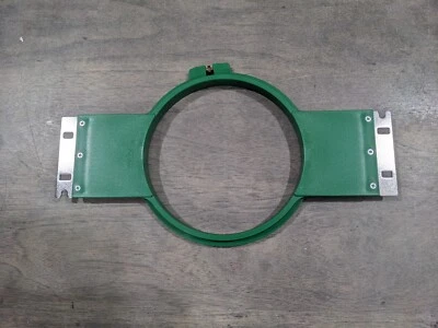 Set of 4 Tajima Green 18cm Round Embroidery Hoops - Image 1 of 2