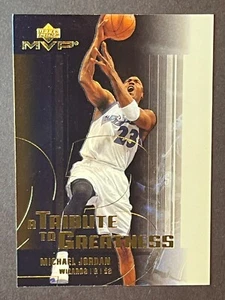 Michael Jordan Upper Deck MVP 2003-04 A Tribute to Greatness #MJ4 Insert Card - Picture 1 of 2