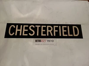 L161 Chesterfield Bus Blind 1950’s 36" GIFT - Chesterfield (tall) - Picture 1 of 12