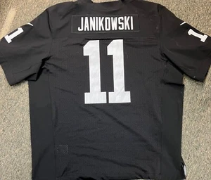 OAKLAND RAIDERS SEBASTIAN JANIKOWSKI #11 MENS NIKE ELITE JERSEY LAS VEGAS RARE - Picture 1 of 8