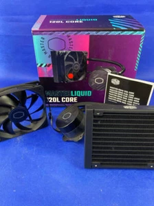 Cooler Master 120L Core Close-Loop AIO Liquid Cooler (NO HARDWARE) - Afbeelding 1 van 9