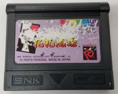 Neo Geo Pocket Color SNK Soreyuke!! Hanafuda Doujou Cartridge Only 4714 SP - Image 1 of 2