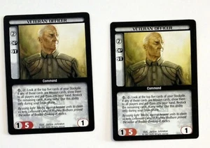 Veteran Officer (2) Battletech CCG Counterstrike Command - Picture 1 of 2