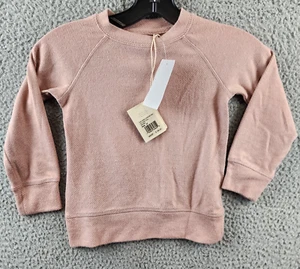 Faherty Legend Crewneck Sweater Boys 4T Fawn Twill Long Sleeve Pullover - Picture 1 of 13