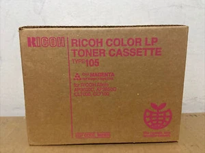 Genuine Ricoh Type 105 Magenta 885374 Aficio AP3800C,3850C, CL7000,7100 - Picture 1 of 5