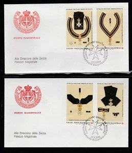 FDC SMOM 2001 foggia delle insegne attuali dell'ordine - Imagen 1 de 1