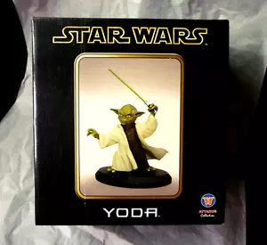 Yoda Classic Statue New 2004 Sealed Limited Edition Star Wars Attakus Amricons - Picture 1 of 6