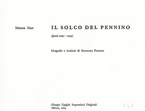 NASR Meeten, Il solco del pennino. 10 incisioni originali di Simonetta Ferrante - Bild 1 von 5