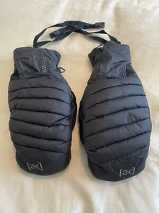 burton ak windstopper primaloft oven mitt style mittens puffy Small Black Warm - Picture 1 of 8