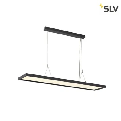 Pendelleuchte WORKLIGHT DALI, Up/Down, 57W 4000K 5000/2000lm 80°, UGR <19, schwa - Bild 1 von 4