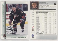 2000-01 ITG Be A Player Memorabilia Emerald All-Star Fantasy /10 Trevor Letowski