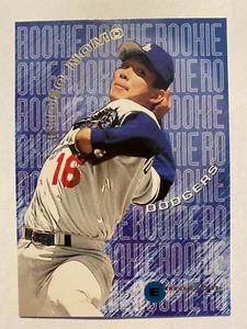 1995 Emotion Rookies HIDEO NOMO Rookie #9 Los Angeles Dodgers Baseball Card - Picture 1 of 2