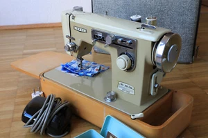 Funktionstüchtige Koffernähmaschine von Ideal, Model 645 - Bild 1 von 6