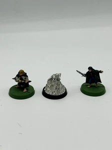 Gollum Sam & Frodo THE LORD OF RINGS FELLOWSHIP Lotr MIDDLE EARTH Warhammer - Imagen 1 de 1