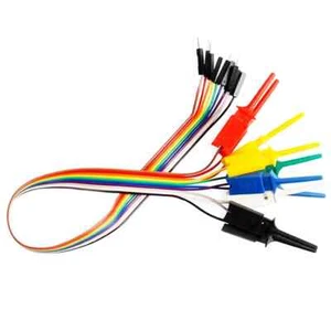Cable de gancho de prueba DuPont macho de 10 pines - Imagen 1 de 2