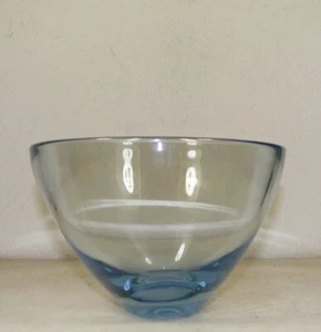 HOLMEGAARD Per Lutken aqua blue  bowl # 220418 - Picture 1 of 3