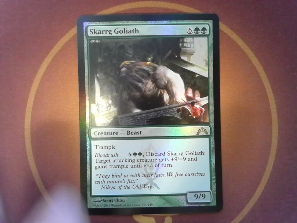 Foil Skarrg Goliath - Gatecrash - Magic the Gathering mtg - Image 1 of 1