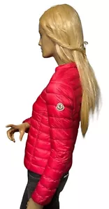 Moncler Pink Ambrine Padded Giubbotto Size Age 14/Fit Small Lady RRP £340 - Picture 1 of 21