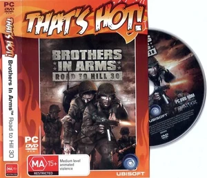 Brothers in Arms: Road to Hill 30 PC DVD Rom Ubisoft 2005 Computer Video Game - Picture 1 of 2