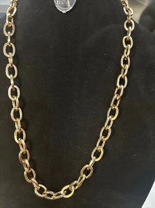 Men Or Women Fashion Gold Linked Chain - Picture 1 of 3