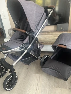 ABC Design Salsa 4 Air Diamond Edition Kombi Kinderwagen, Asphalt - Bild 1 von 4