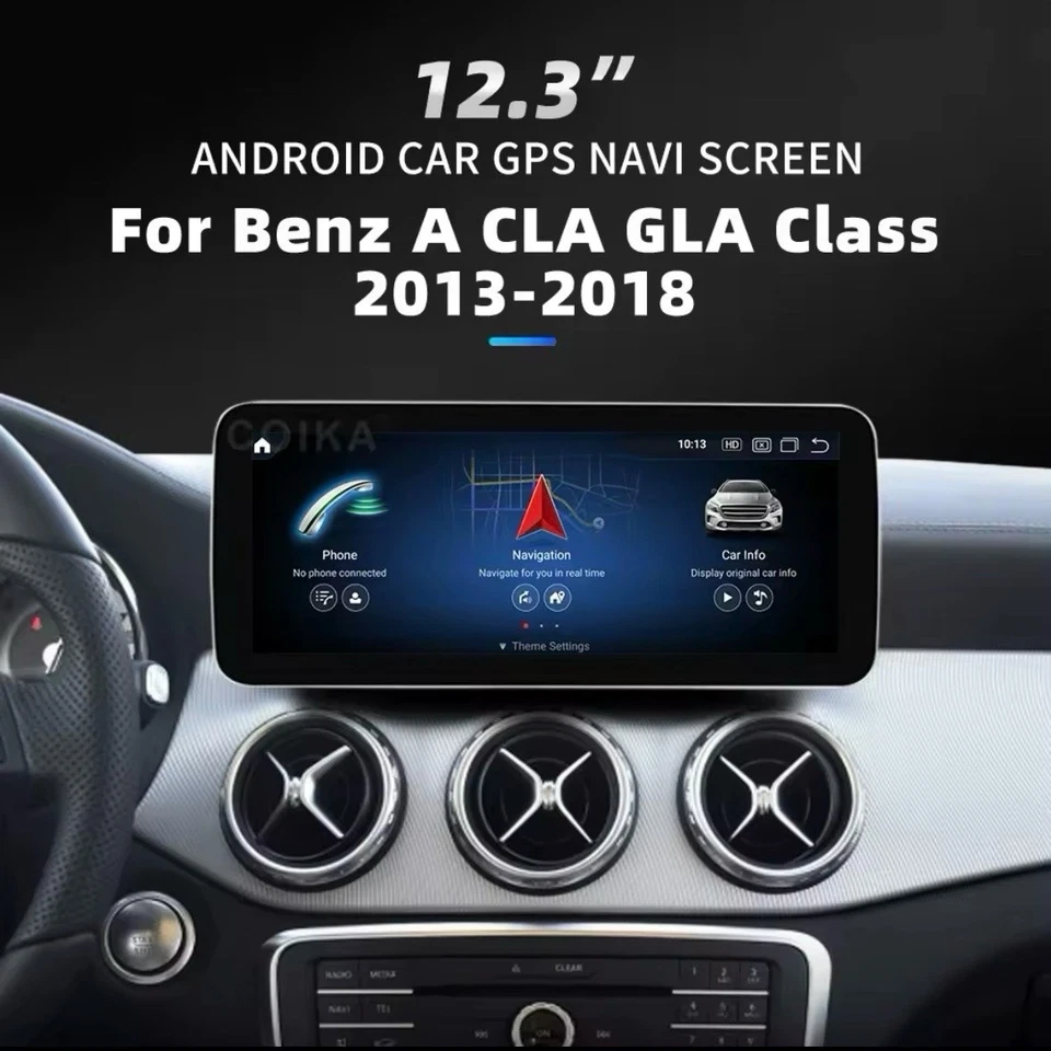 Autoradio 12.3 Carplay Per Mercedes Benz Classe A W176 - Immagine 1 di 1