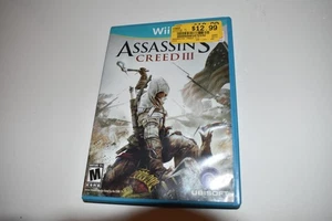 ASSASSINS CREED III NINTENDO WII U -COMPLETE IN BOX - CIB  (PLB85) - Picture 1 of 3