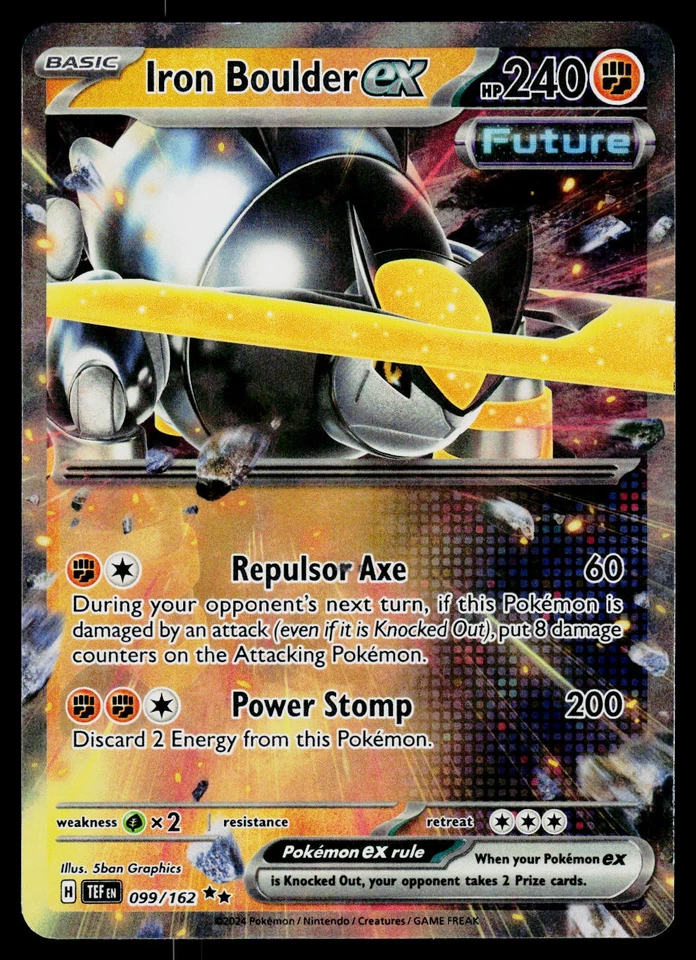 Iron Boulder ex 099/162 SV05: Temporal Forces - Image 1 of 2