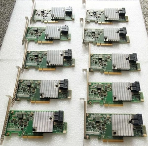 10 x LSI 9300-8i SAS HBA - IT Mode NAS Unraid ZFS TrueNAS Proxmox JBOD - NO BIOS - Picture 1 of 2