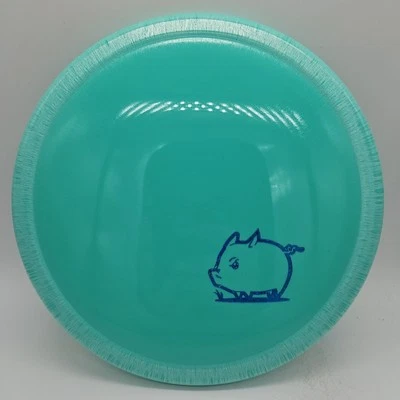 Innova Star Pig Teal/Blue Glitter Stamp 173-5g - Image 1 of 3
