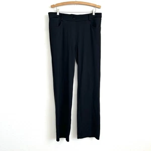 Betabrand Hose 1X gerades Bein Yoga 7 Pocket Ponte Strick Gummibund schwarz - Bild 1 von 14