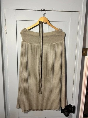 Jaeger 100% wool Beige Skirt with Belt - Image 1 of 4