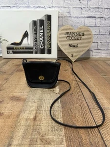 Vintage Coach Everett Mini Tasche flaschengrün Leder 9934 kleine Umhängetasche USA - Bild 1 von 15