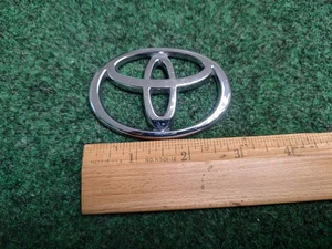 Toyota Unknown Model Rear Liftgate Hatch Emblem Name Plate Chrome 2400 OEM 2S5 - Picture 1 of 6