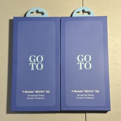 2-Pack For T-Mobile Revvl 5G HD Tempered Glass Screen Protector - Image 1 of 3