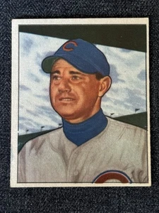 1950 Bowman Baseballkarte #230 Bill Serena Chicago Cubs EXMT - Bild 1 von 2