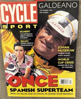 Cycle Sport - Oct 2002, Signed By Phil Liggett. Once Spanish Super Team On Cover - Image 1 of 4