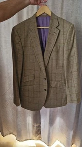 Sakko Herrensakko Charles Tyrwhitt British Classic Fit Beige Braun lila - Bild 1 von 10