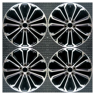 Set 2014 2015 2016 Toyota Corolla OEM Factory 17 Mach Black Wheels Rims 75152 - Изображение 1 из 4