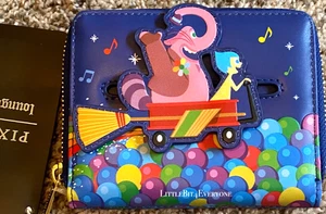 NEW Loungefly Disney Pixar Inside Out Bing Bong and Joy Rocket Wallet EXCLUSIVE - Picture 1 of 7