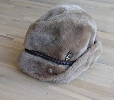 Sombrero vintage de piel sintética  Foto 1 de 4