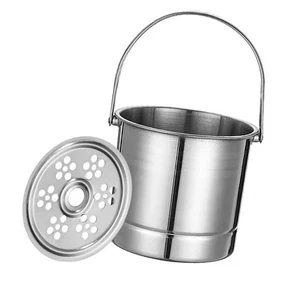 Nature Color Ice Bucket Professional Thickened Stainless Steel Ice Bucket - Picture 1 of 12