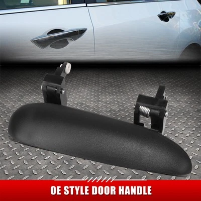 PARA 95-05 CHEVY CAVALIER PONTIAC SUNFIRE NEGRO PUERTA PASAJERO DELANTERO TIRADOR Foto 1 de 4