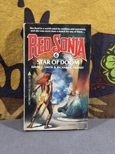 Red Sonja Star of Doom David C Smith & Richard Tierney Paperback Conan Oop Crom - Picture 1 of 12